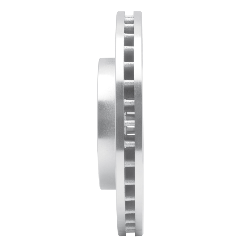 Buick Rendezvous Brake Rotor (1) - Front Left - R1 Concepts - Drilled & Slotted - Silver - `01-`07